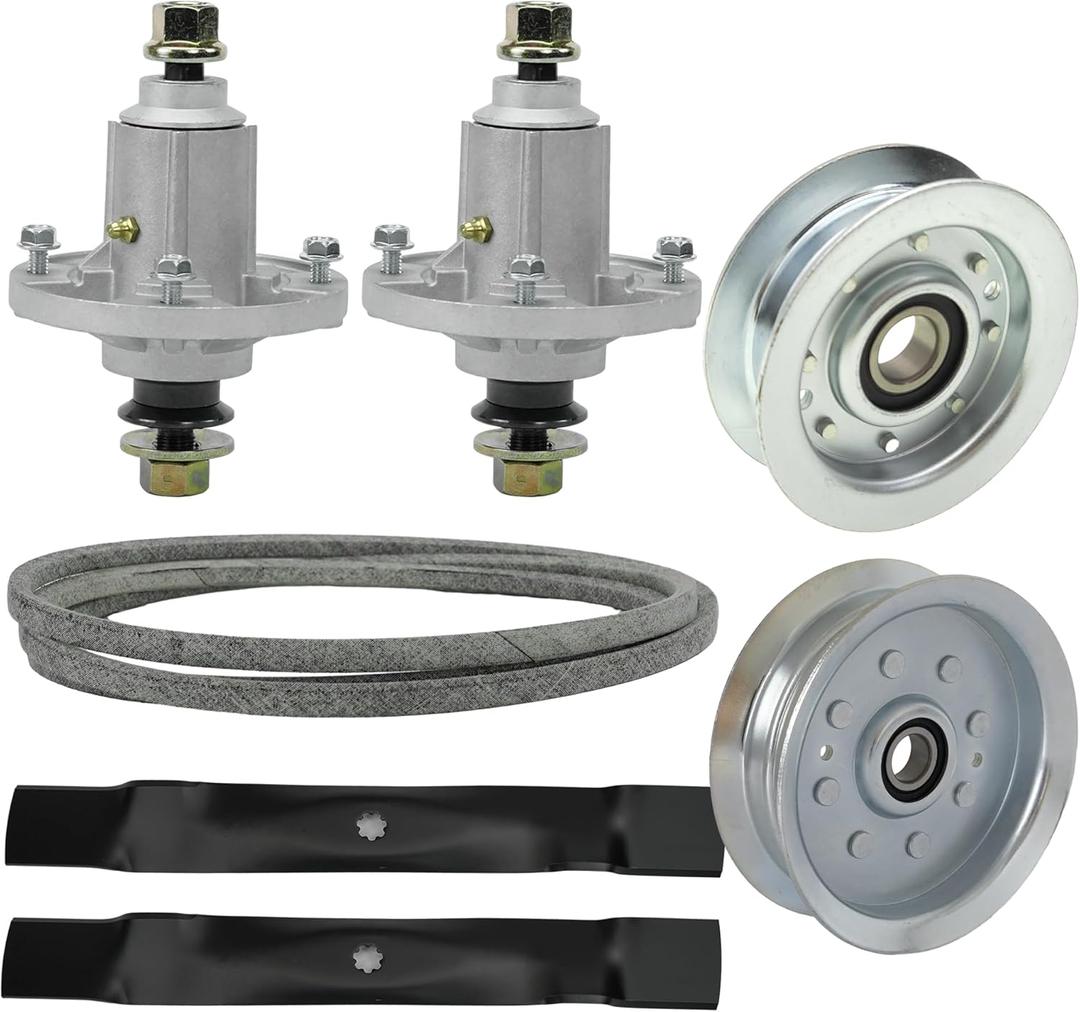 Max Motosports Deck Rebuild Kit Compatible with John Deere 42 Inch D100 D105 D110 D120 D130 LA100 LA105 LA110 LA115 LA120 LA125 LA135 GY20454 AM137328 GY20629 Max Motosports Deck Rebuild Kit Compatible with John Deere 42 Inch D100 D105 D110 D120 D130 LA100 LA105 LA110 LA115 LA120 LA125 LA135 GY20454 AM137328 GY20629