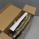 WDF 180 Pieces Disposable Plastic Gold Silverware Cutlery - Disposable Flatware Set 60 Forks, 60 Knives and 60 Spoons - Heavy Duty Gold Plastic Cutlery - Utensils for Baby Shower Wedding Spring