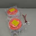 Kidde Hardwired Smoke Detector, AA Battery Backup, Interconnectable, LED Warning Light Indicators, 4 Pack