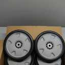 4 Pack 9" HRX217 Lawn Mower Wheels Kit (2 Front & 2 Rear) - Compatible with Honda HRX217 Replace 42710-VH7-010ZA, 44710-VH7-010ZA - Heavy Duty Push Mower Wheels Replacement
