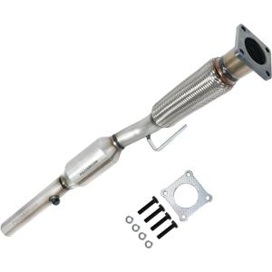 Catalytic Converter Compatible with 2005-2014 Volkswagen Jetta, 2010-2014 Volkswagen Golf, 2012-2014 PASSAT 2.5L, 2012-2014 Beetle, Rabbit 2006 2007 2008 2009 2.5L L5, ONLY 1 OXYGEN SENSOR PORT