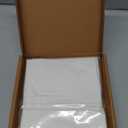 Amazon Basics 400 Thread Count Cotton Pillowcases, Standard, 30" L x 20" W, White - Set of 2, Pillows Not Included