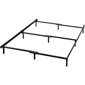 ZINUS Compack Metal 7 Inch Support Bed Frame for Box Spring and Mattress Set, Black, King