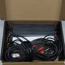 Honalia Car LED Lights Interior, RGB Interior Car Lights with App Control and Music Sync, USB Under Dash LED Lights for Jeeps Trucks SUVs, DC 5V (4-Lines USB Port)