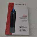 Remington Nose, Ear & Detail Trimmer with CLEANBoost Technology for Easy Washing, Eyebrow Trimming Comb Attachment, Black 