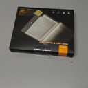 Book Light, Rechargeable Clear LED Flat Book Lights for Reading in Bed at Night with 3 Colors & Timer, Dimmable Panel Plate Book Lamp Full Page Light, Bookish Gifts for Women Readers Kids Book Lovers