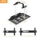 Car Battery Hold Down Tray Kit, Metal Corrosion-Resistant Storage Battery Holder with Adjustable Bracket Clamp, Automotive Tray Hold Down Kit, Universal for Vehicles (27cm/10.63inches)