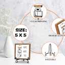 Funny Bathroom Signs Decor, Toilet Wooden Sign With Stand, Toilet Paper Roll Sign For Bathroom Shelf, Farmhouse Bathroom Quote Sign For Toilet Restroom Washroom Home Decor Gifts, B09