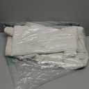 Bilimili Bathroom Runner Rugs, Thin Absorbent Non-Slip Bath Mat, Quick Dry Low Pile Mats for Bathroom Floor Front of Bathtub,Shower Room,Sink,24"×60",White