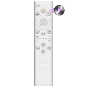 B BraiNice Replacement for Samsung Frame TV Remote, for All 2018-2025 Samsung Remote Control for Smart TV with Voice Control, Mic & Bluetooth, QLED, UHD & More, Not OEM/Original Whit