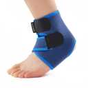 BraceUP Kids Ankle Brace  Youth Sports Support for Boys & Girls, Adjustable Foot Stabilizer for Sprains, Injuries & Active Play for Daily Wear (S 4'1"-4'11" ft)