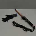 3/4 Inch Extra Long Barrel Curling Iron, Ceramic Tourmaline Curling Wand Professional Dual Voltage