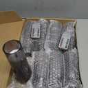 Flickering Flameless Candles Battery Operated with Remote and 2/4/6/8 H Timer Plexiglass Led Pillar Candles Pack of 9 (D2.3 xH 6" 7" 8") with Realistic Moving Wick Candles for Home Decor(Grey)