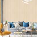 Biyoee White Grasscloth Peel and Stick Wallpaper A Set of 23.6" X 120" Self-Adhesive Texture Contact Paper Faux Grasscloth Removable Wallpaper for Cabinets Counter Top Shelf Liners