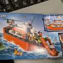LEGO City Coast Guard Rescue Boat & Helicopter Building Toys - Kids Pretend Play Set for Boys & Girls, Ages 7+ - W/2 Rescue Boat Toys, 5 Minifigures & Dog Figure - Gift Idea for Birthdays - 60504