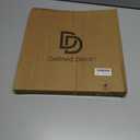 Defined Deco13 Inches Round Woven Placemats Set of 4 for Kitchen Dining Table, Trivets for Hot Pots and Pans, Boho Placemats Table Decor for Thanksgiving