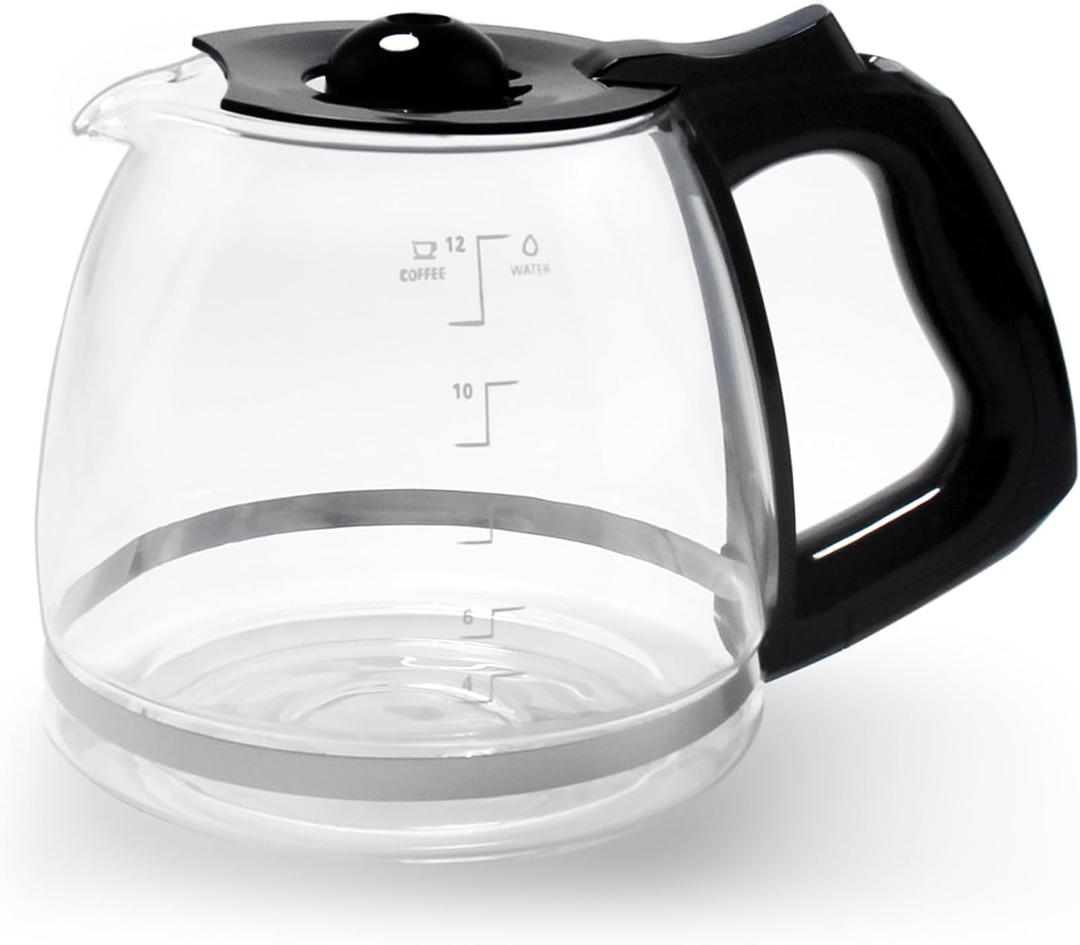 12-Cup Replacement Carafe Compatible with Black and Decker Coffee Maker Model# CM1160B, CM1160W