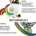 Stained Glass Rainbow Bridge Dog Memorial Gifts for Loss of Dog Sympathy Remembrance Suncatcher, Angel Wings Pet Loss Bereavement Gifts in Memory of Pet Passing Away Window Hanging.