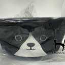 Small Storage Basket, Cute Woven Rope Cotton Storage Basket for Nursery, Baby Towel Bins with Ears Handles, Animal Decor Dog Towel Decor Bear Toy Cat Dog Bins, 8.7" D x 5.5" H IN