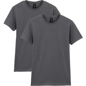 Gildan Womens Softstyle Cotton T-Shirt, Style G64000l, Multipack (Gray, M)