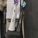 Oral-B iO Deep Clean + Whiten Rechargeable Electric Toothbrush with Visible Pressure Sensor, 2 Minute Timer, 5 Cleaning Settings, 1 iO5 Limited, 3 Toothbrush Heads, Travel Case & Refill Holder, Black