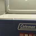 Coleman Classic Series Insulated Portable Rolling Cooler with Wheels, Leak-Resistant Outdoor Hard Cooler Keeps Ice up to 5 Days, 100-Quart