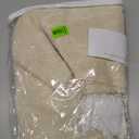 Linen Drapes 92 Inch Long Curtains 2 Panels Set Rod Pocket Back Tab Light Filtering Privacy Window Sheer Curtain Panels for Living Room Bedroom Farmhouse, 50x92 in Long