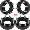 SCITOO 4Pcs Wheel Spacers 2 inch 8x170 Bore 124.9mm Studs 14x1.5 8 Lug Wheel Spacers Adapters Fit for for Ford Excursion for F-250 for F-250 Super Duty for F-350 for F-350 Super Duty