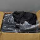 10 Pack Black Round Tablecloths, 120 Inch Stain Resistant and Wrinkle Polyester Fabric Washable Table Clothes Cover for Kitchen Dining, Wedding, Reception Banquet, Birthday Party, Buffet Restaurant