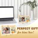 Mom Picture Frame Best Step Mom Christmas Gifts for Women Wooden 4x6 Photo Frame Keepsake Unique Valentines Day Gift Idea Mothers Day Birthday Gifts for Mama Mother Stepmom Desk Table Decor
