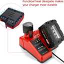 Replacement Charger for MK12 & for MK18 Multi-Volatge Rapid Charger for 48-59-1812 MK 12 Volt and 18 Volt XC Lithium-Ion Battery 48-11-2420 48-11-1815 48-11-1840 48-11-1841 48-11-1850