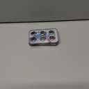 2 x AGVEE 3+3 6 Pack for iPhone 15 6.1" / 15 Plus 6.7" Camera Lens Cover Protector, Metal Ring 9H Tempered HD Glass Camera Cover Protector Film, Silver