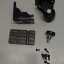 Upgraded Steel Front Caster Wheel Kit fit for Milwaukee 48-22-8427/8426 Packout Tool Box - 220 Lbs Capacity, Folding Design for Easy Storage & Shipping