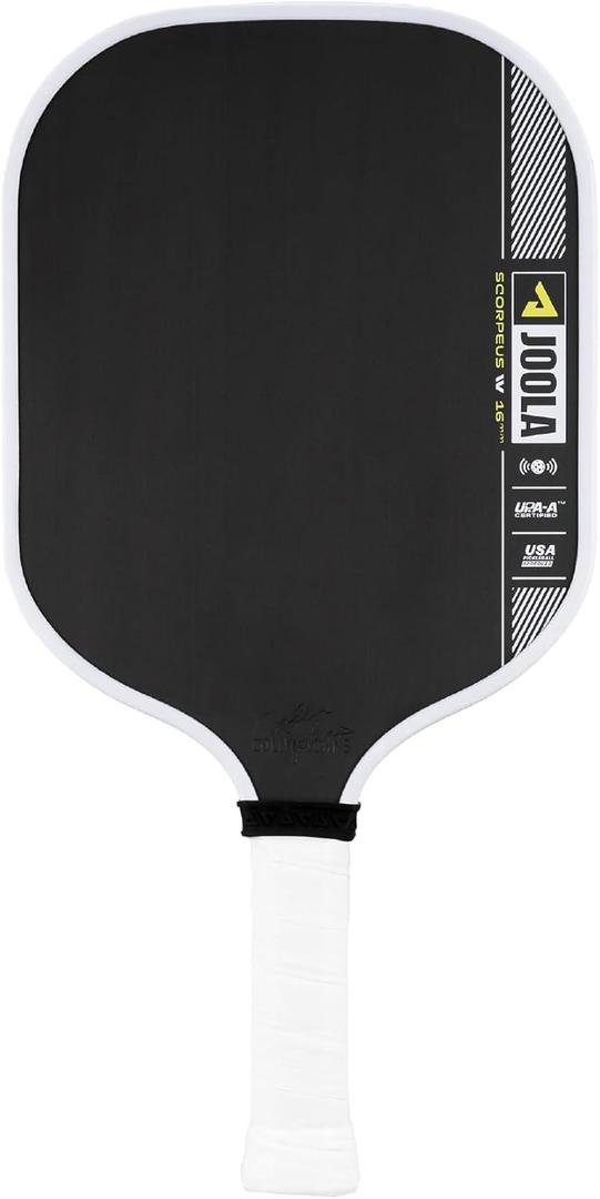 JOOLA Pro IV Pickleball Paddles  Raw Carbon Fiber Surface  Perseus, Hyperion, Scorpeus & Magnus Shapes  14mm/16mm  Tech Flex Power  Propulsion Core  Wide or Elongated  UPA-A and USAP Approved