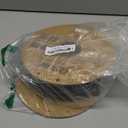 AMOLEN Silk PLA 3D Printer Filament, Dual Color Black Silver PLA 1.75mm, Shiny Color Change Filament 3D Printing PLA Filament for Most FDM 3D Printer, 1kg Spool(2.2lbs)