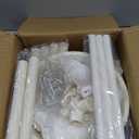 [Timer] Halloween Ghost Decorations Indoor - Lit Ghost Candy Bowl Decorations Trick or Treat Candy Holder, DIY Spooky Ghosts Crafts with LED Lights for Halloween Indoor Home Front Door Decor(1Pack)