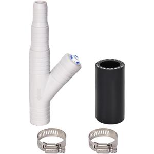 Dishwasher Drain Hose Adapter, RO Drain Line adapterGarbage Disposal Adapter with 1/4-inch Quick Connect Fitting and 7/8-inch Fitting for a DishwasherNo Drilling Required