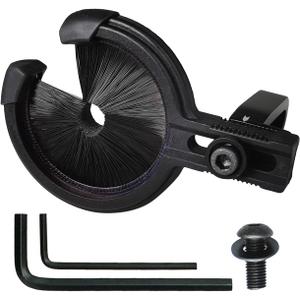 THREE ARCHERS Archery Arrow Rest Brush Capture Arrow Rest for Compound & Recurve Bow Hunting Whisker Arrows Stand Targeting & Hunting Accessories
