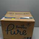 Pampers Pure Baby Diapers, Size 2 (12-18 lbs), 186, Up to 100% Leakproof, Premium Hypoallergenic Soft Diapers