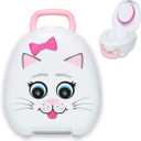 My Carry Potty - Cat Travel Potty, Award-Winning Portable Toddler Toilet Seat for Kids to Take Everywhere