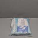 Awellife Blue Shower Curtain Beach Ocean Coastal Nautical Shower Curtain for Bathroom Stripe Tassel 72 X 72 Inches Cotton