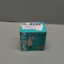 AMDTU E12 40 Watt Equivalent Frosted Small Base LED Bulb Candelabra Candle CA10 Dimmable Chandelier Light Ideal for Dining Rooms Living Rooms and bedrooms Long Lasting Light for Cozy Settings (6 Count (Pack of 1), 4w=40w 2700k Soft White)