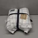 Eddie Bauer - Flannel Sheets King Size, Anti-Pilling & Wrinkle Resistant Cotton, Touchably Soft for All-Season Comfort - Bed Sheets with Matching Pillowcases & Fitted Sheet (Westridge Plaid Blue)