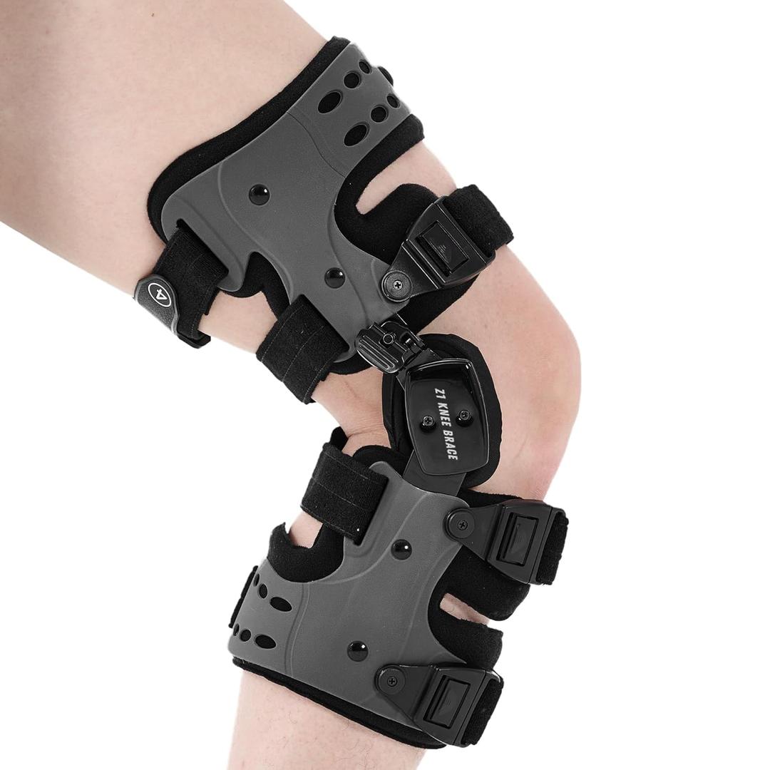 Z1 K8 Eco Assist OA Unloader Knee Brace - Support for Osteoarthritis - Bone on Bone & Rheumatoid Arthritis Knee Joint Pain Relief and Degeneration - Cartilage Defect Repair (Medial Right)