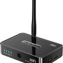 Bluetooth 5.1 Receiver, with NFC, AUX/RCA/U Disk TF Card/MIC Interface, Wireless Audio Adapter for Home Music