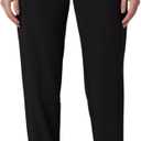 Jaanuu Neo Women's 7-Pocket Classic Mid-Rise Scrub Jogger (XX-Small Tall, Black)