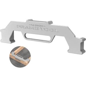 Framing Tools,16 Inch On-Center Stud Layout Tool,100% Cast Aluminum Framing Spacing Tool,Premium Wall Stud Framing Tool,Precision Measurement Jig Tool For Framing Wall (1 Pack)