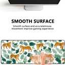 Tiger Large Mouse Pad Gaming Desk Mat for Computer Keyboard Pads Waterproof Mouse Mats Home Work Office