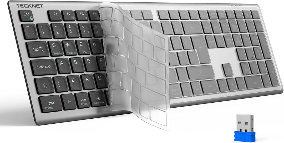 TECKNET Bluetooth Keyboard 2.4g