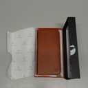 SHIELDON Case for iPhone 13 Pro Max 5G, Genuine Leather Folio Wallet Magnetic Shock Absorbing Case RFID Blocking Credit Card Holder Kickstand Compatible with iPhone 13 Pro Max 6.7" - Retro Brown